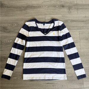 RL Striped Long Sleeve Top